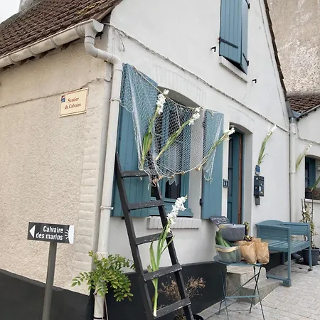 Authentique Maison De Pecheur Entre-terre & Avec Un Poele A Bois A Disposition 索姆河畔的圣瓦列里